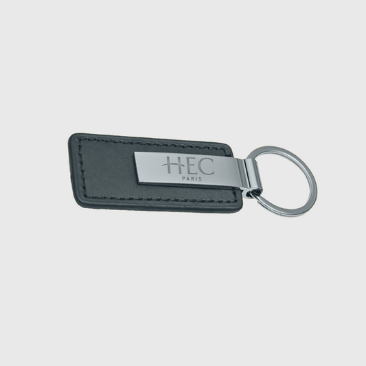 HEC Leather and metal key ring